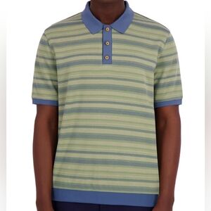 Rainforest Men's Sweater Polo Shirt Size Large New